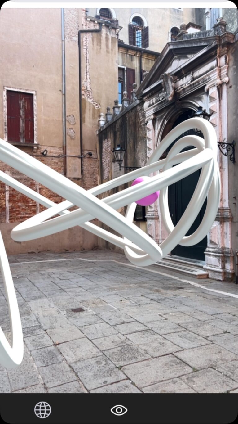 Chase your Dream by Sven Schölermann in AR in Venice
