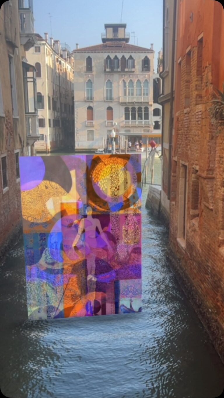 Multidimensional Transcendence II by Tina Alberni in AR