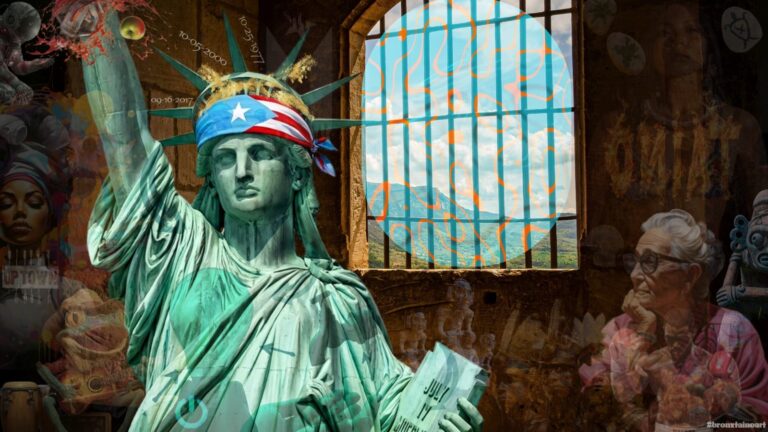 AR artwork from Echoes of Freedom, Jersey City 2026