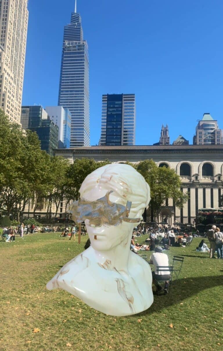 "Bionica Glasses 2.0" in AR at BF X PEACE, New York 2025