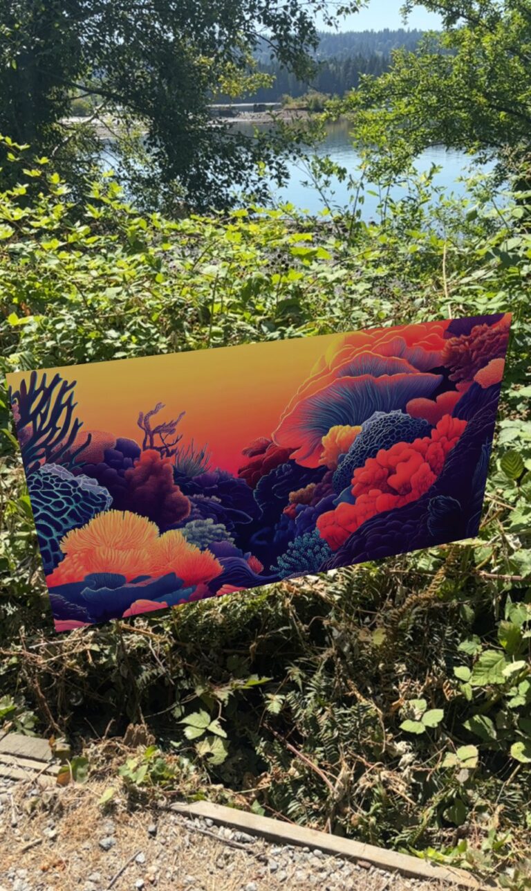 AR artwork at ART OUT SIDE, Port Moody 2025