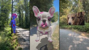 ART OUT SIDE, Port Moody 2025: AR artworks along the Shoreline Trail